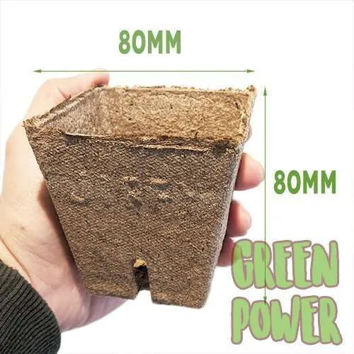 Jiffy Square Pot 80mm - Image 2