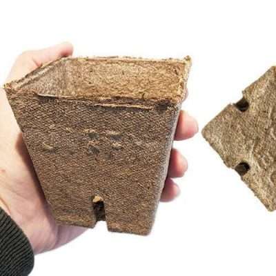 Jiffy Square Pot 80mm