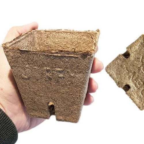 Jiffy Square Pot 80mm