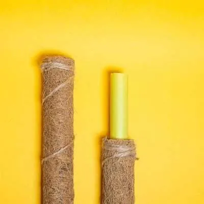 www.iamgreenpower.com.au brisbane gardening supplies in queensland australia. Coco coir totem in 45cm 60cm 80cm 110cm. Natural and bio degradable product.