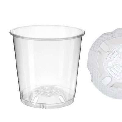 Clear Plastic TEKU Pots