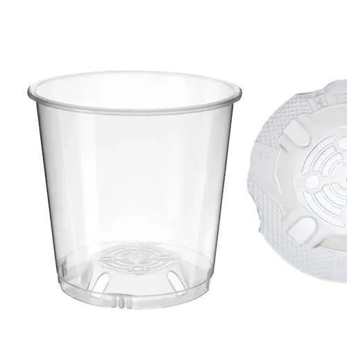 Clear Plastic TEKU Pots
