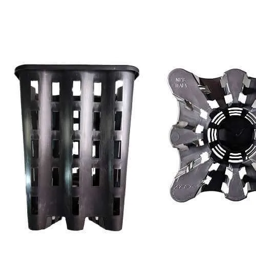 200mm Anti Spiral Pot Square