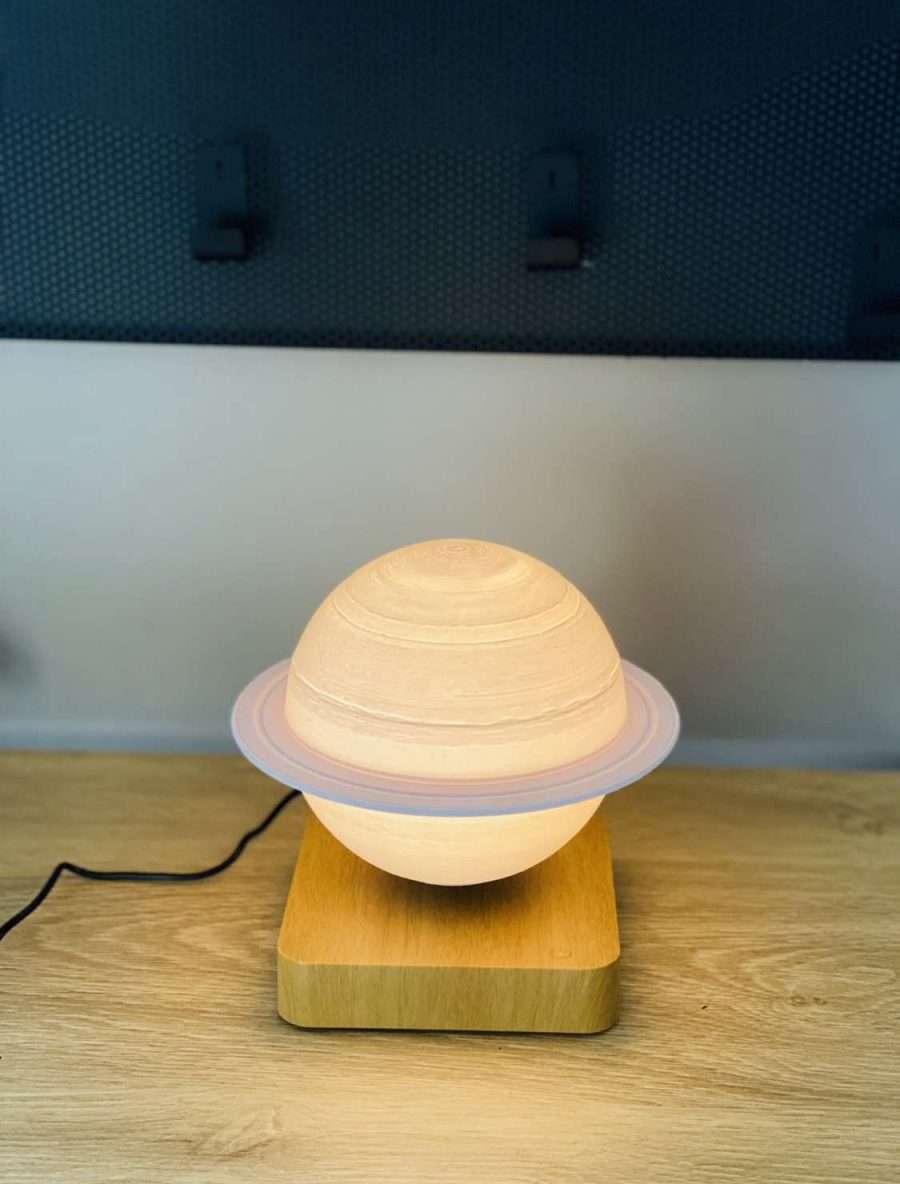 Floating Saturn Moon LED Lamp - Image 9