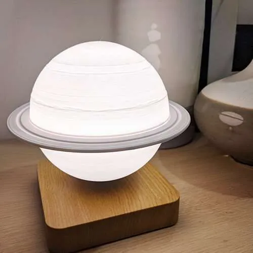 Floating Saturn Moon LED Lamp - Image 4