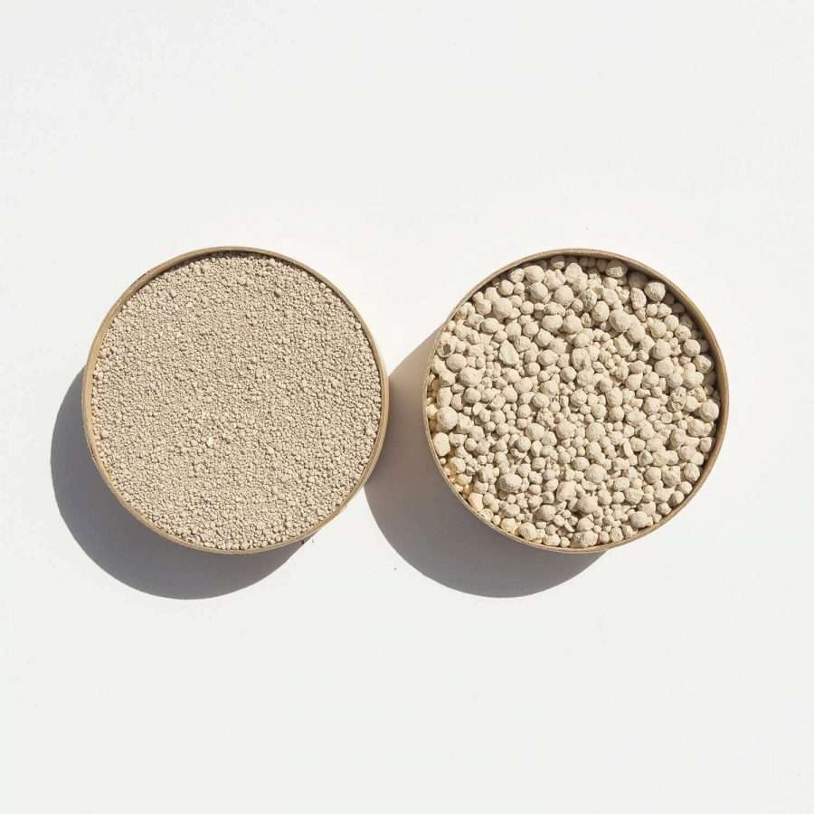 Green power Gardening supplies Diatomite, also known as diatomaceous earth, is the naturally occurring fossilized remains of diatoms. Comes in sizes 1-2mm and 2-5mm. It is natural silica inorganic rock that doesn't attract fungi or insects. Perfect as potting media for succulants and cactus.