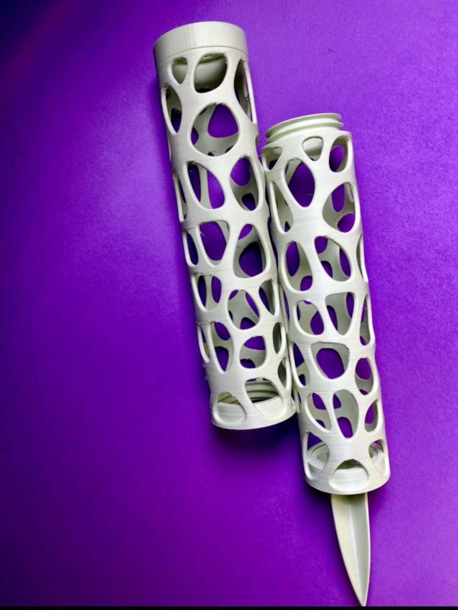 21cm Voronoi Moss Pole Base Set - Image 2