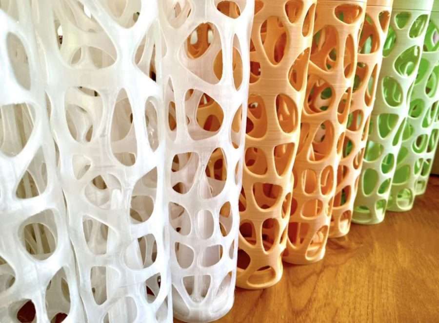 21cm Voronoi Moss Pole Base Set - Image 5